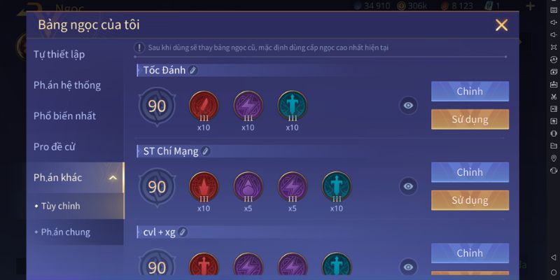 Full setting Lai Bâng giúp thao tác game mượt mà chính xác